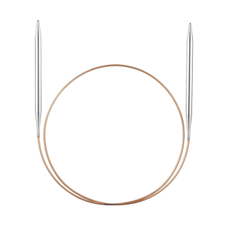 Спицы круговые супергладкие никель №5 100см